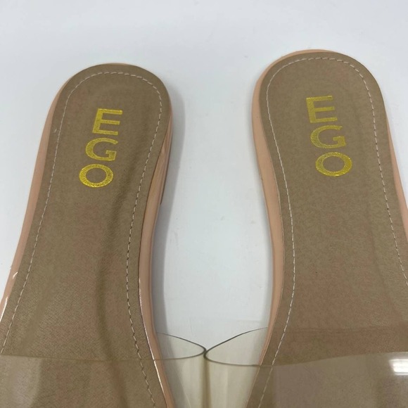 Ego Kerrie Clear Perspex Mule Sandals Women's Size 7 - Picture 9 of 10